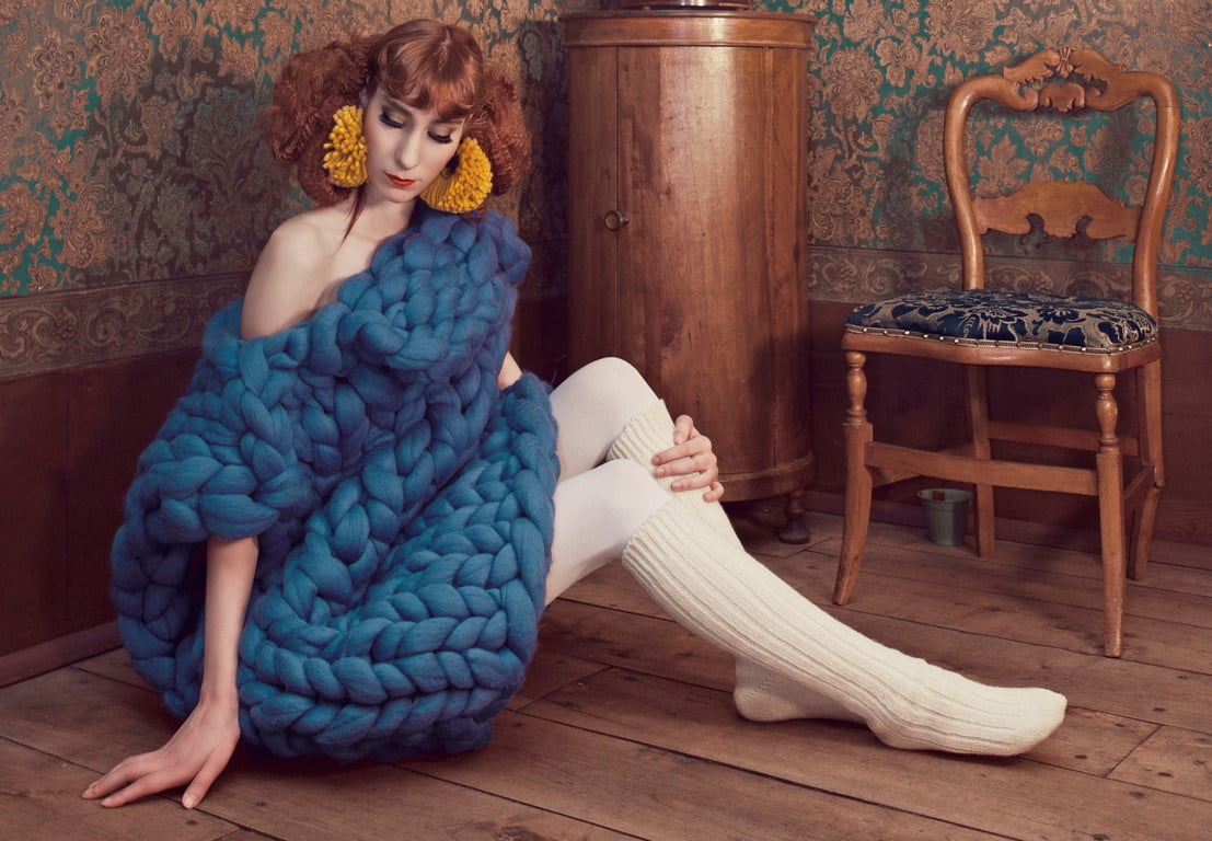 KNITTING AS YOU’VE NEVER SEEN IT BEFORE